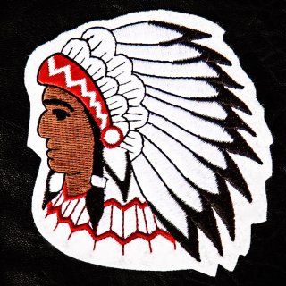 刺繍 ワッペン インディアン コマンチェ族 COMANCHE/Patch ピンバッジ