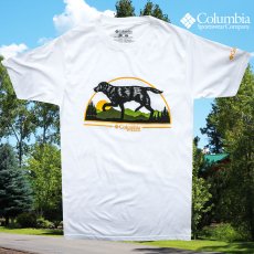 画像1: コロンビア ドッグ 半袖 Tシャツ（ホワイト）/Columbia Sportswear T-shirt(Dog/White) (1)