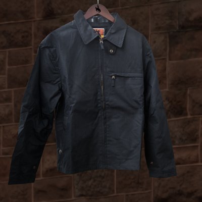 画像1: オイルスキン ウォータープルーフ ジャケット（ブラック）S/Oilskin Jacket(Black)