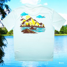 画像3: カヌー UPF50＋ サンプロテクション 半袖Tシャツ（アクアブルー）/T-shirt (Canoe/Blue) (3)