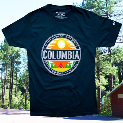 画像2: コロンビア アウトドア 半袖 Tシャツ（ブルー）/Columbia Sportswear T-shirt(Blue)