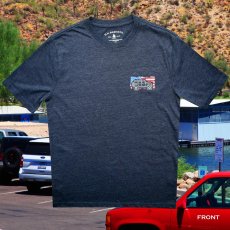 画像3: ジーエイチバス アメリカン エクスプローラー 半袖 Tシャツ（ネイビー）S/ GH Bass & Co. American Explorer T-shirt (3)