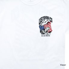 画像3: アメリカン フィッシング アメリカ国旗 半袖 Tシャツ（ホワイト）/U.S. Fishing Short Sleeve T-shirt(White) (3)