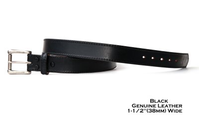 画像3: ノコナ ウエスタン レザーベルト（4.3mm・ブラウン）/Nocona 1 1/2" Genuine Leather Belt(Chocolate)