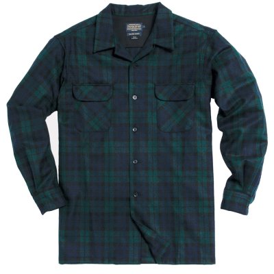 画像1: ペンドルトン ウールシャツ ボードシャツ ブラックウォッチタータン/Pendleton Board Shirt(Black Watch Tartan)