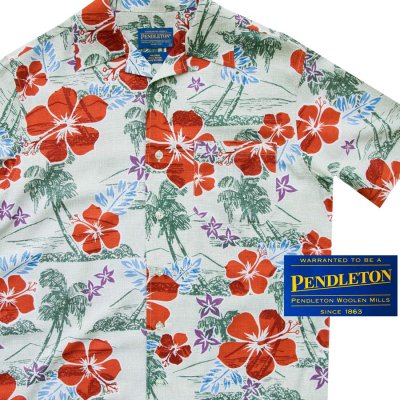 画像2: ペンドルトン リゾート シャツ（半袖・ビンテージハワイアン）/Pendleton Short Sleeve Camp Shirt