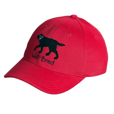 画像1: ハットレイ ワンちゃんアップリケキャップ・レッド（キッズ）/Hatley Kids Applique Cap