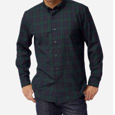 画像4: ペンドルトン サーペンドルトン ウールシャツ（ブラックウォッチタータン）/Pendleton Sir Pendleton Wool Shirt(Black Watch Tartan) (4)