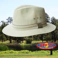 画像2: DPC ドーフマン パシフィック UPF50+ サファリ ハット（カーキ）/Dorfman Pacific Safari Hat(Khaki) (2)