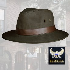 画像1: ヘンシェル キャンバス ハット（モス）/Henschel Canvas Hat (1)