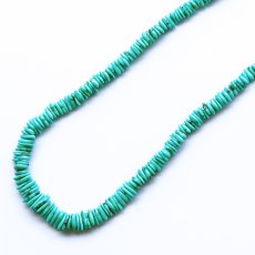 画像2: ナバホ族 ターコイズ ビーズ ネックレス（48cm）/Navajo Turquoise Beads Necklace (2)