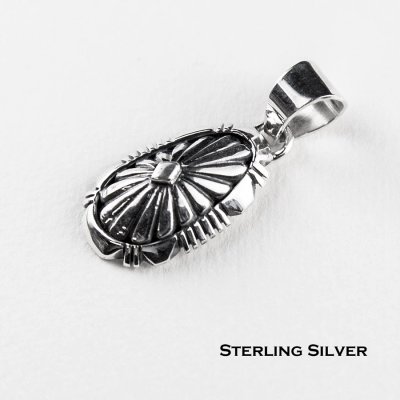 画像1: アメリカ製 サウスウエスト スターリングシルバー ペンダント トップ/Sterling Silver Pendant