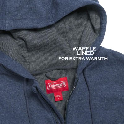 画像2: コールマン ラインド フーディ・パーカー（インディゴヘザー）/Coleman Lined Hoodie(Indigo Heather)