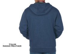 画像3: コールマン ラインド フーディ・パーカー（インディゴヘザー）/Coleman Lined Hoodie(Indigo Heather) (3)