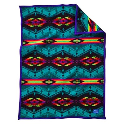 画像2: ペンドルトン スピリットオブザピープル クリブ ブランケット（ターコイズ）/Pendleton Spirit of the Peoples Muchacho Blanket(Turquoise)