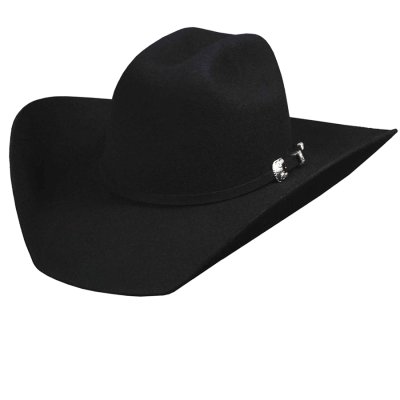 画像1: ブルハイド プレミアムウールフェルトハット（ブラック）/Bullhide Rodeo Round-Up Wool Felt Hat