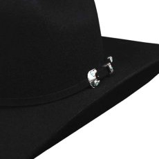 画像2: ブルハイド プレミアムウールフェルトハット（ブラック）/Bullhide Rodeo Round-Up Wool Felt Hat (2)
