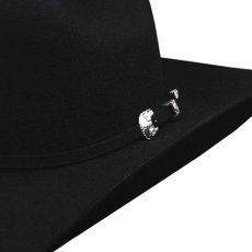 画像2: ブルハイド プレミアムウールフェルトハット（ブラック）/Bullhide Rodeo Round-Up Kingman 4X Wool Felt Hat (2)