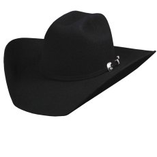 画像1: ブルハイド プレミアムウールフェルトハット（ブラック）/Bullhide Rodeo Round-Up Wool Felt Hat (1)