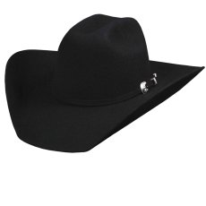 画像1: ブルハイド プレミアムウールフェルトハット（ブラック）/Bullhide Rodeo Round-Up Kingman 4X Wool Felt Hat (1)
