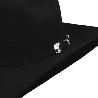 画像2: ブルハイド プレミアムウールフェルトハット（ブラック）/Bullhide Rodeo Round-Up Kingman 4X Wool Felt Hat