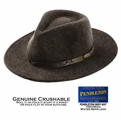 画像1: ペンドルトン インディ ハット（ブラウンミックス）M/Pendleton Indy Hat(Brown Mix)