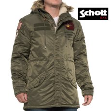 画像1: ショット NYC N-3B ジャケット（セージ）/Schott NYC N-3B Jacket(Sage) (1)