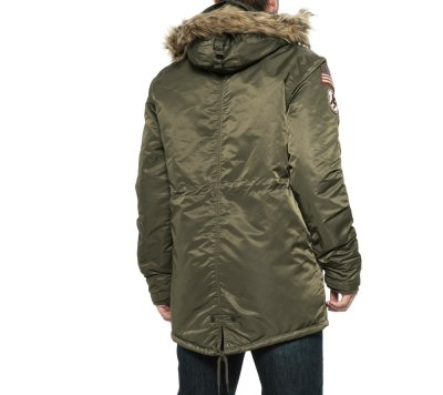 画像2: ショット NYC N-3B ジャケット（セージ）/Schott NYC N-3B Jacket(Sage)