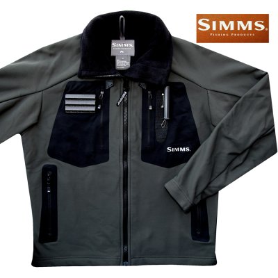 画像1: シムス リバーテック ウインドストッパー ソフトシェル ジャケット（コール）S/Simms RiverTek WindStopper Soft Shell Jacket/(Coal)