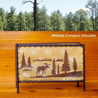 画像1: グランドティートン ワイルドライフ キャンドル ホルダー（ムース）/Wildlife Candle Holder(Moose)