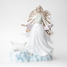 画像1: エンジェル キャンドル ホルダー/Angel Candle Holder (1)