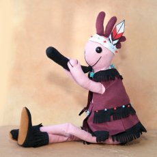 画像1: ココペリ ぬいぐるみ 人形 ココペリドール インディアン Mサイズ/Kokopelli Doll Indian (1)