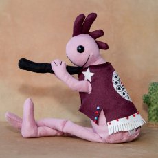 画像1: ココペリ ぬいぐるみ 人形 ココペリドール サンフェイス Mサイズ/Kokopelli Doll Sunface (1)