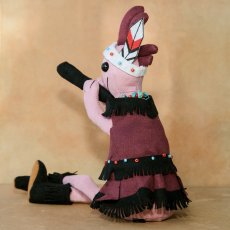 画像2: ココペリ ぬいぐるみ 人形 ココペリドール インディアン Mサイズ/Kokopelli Doll Indian (2)