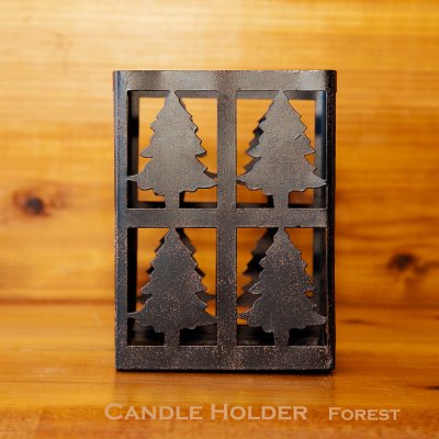 画像1: キャンドル ホルダー（フォレスト）/Iron Candle Holder(Forest)