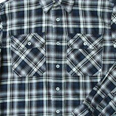 画像2: ペンドルトン バーンサイド フランネル シャツ ネイビーS/Pendleton Burnside Flannel Shirt(Navy) (2)