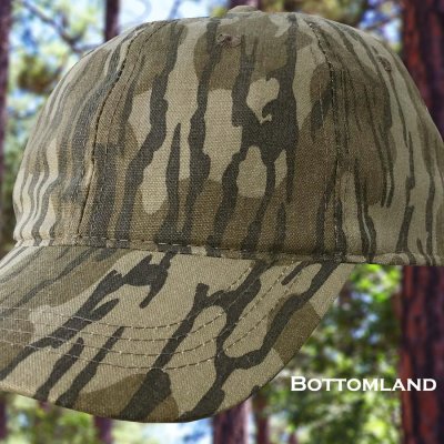 画像2: モッシーオーク ボトムランド ハンティング カモ キャップ/MOSSY OAK Bottomland Hunting Camo Cap