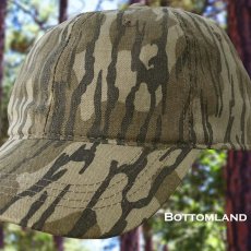 画像2: モッシーオーク ボトムランド ハンティング カモ キャップ/MOSSY OAK Bottomland Hunting Camo Cap (2)