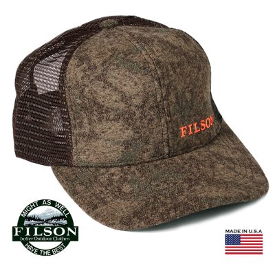 画像1: フィルソン ロガー メッシュ キャップ（カモブラウン）/Filson Logger Mesh Cap