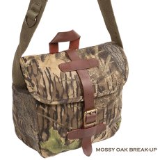 画像1: フィールド ショルダーバッグ（カモ）/Mossy Oak Break-Up Waxed Cotton Camo Small Field Bag (1)