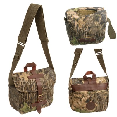 画像2: マカリスター フィールド ショルダーバッグ（カモ）/McAlister Company Mossy Oak Break-Up Waxed Cotton Camo Small Field Bag