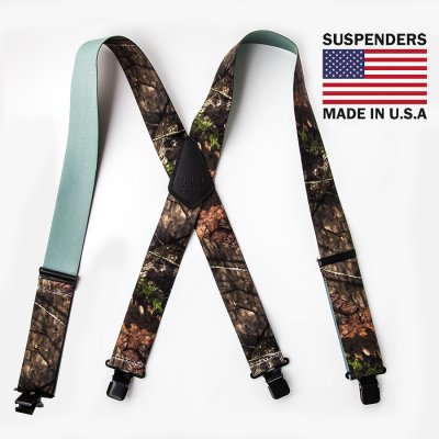 画像1: サスペンダー クリップ式（カモ）/M&F Western Products Clip Suspenders(N85101222L Camo)