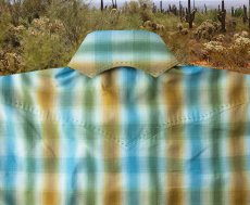 画像3: パンハンドルスリム ブルックス＆ダン コレクション ウエスタンシャツ・ターコイズ（長袖）/Brooks&Dunn By Panhandle Slim Long Sleeve Western Shirt(Turquoise) (3)