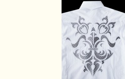 画像3: パンハンドルスリム 刺繍 ウエスタン シャツ（ホワイト）S/Panhandle Slim Western Shirt