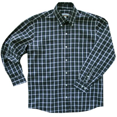 画像1: バリーブリッケン ボタンダウン シャツ ブルー（長袖）/Barry Bricken Long Sleeve Shirt