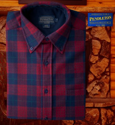 画像1: ペンドルトン ウール シャツ・ファイアーサイドシャツ（長袖・ロビンソン ドレス タータン）M/Pendleton Fireside Shirt (Robinson Dress Tartan)