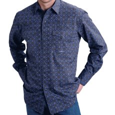 画像1: ローパー イーグル メダリオン ウエスタンシャツ（ブラック）S/Roper Long Sleeve Western Shirt (1)