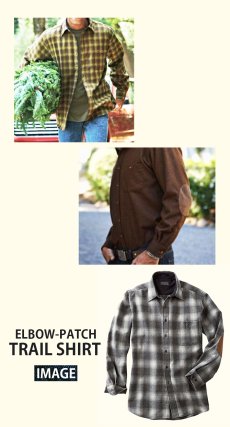 画像3: ペンドルトン ウール シャツ・エルボーパッチ トレイルシャツ サンセットプラッド S/Pendleton Elbow-patch Trail Shirt (Sunset Plaid) (3)