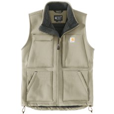 画像2: カーハート シェルパ ラインド スーパー ダックス ベスト（グレージュ）/Carhartt SUPER DUX™ Sherpa Lined Vest(Greige) (2)