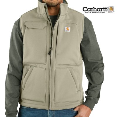 画像1: カーハート シェルパ ラインド スーパー ダックス ベスト（グレージュ）/Carhartt SUPER DUX™ Sherpa Lined Vest(Greige)